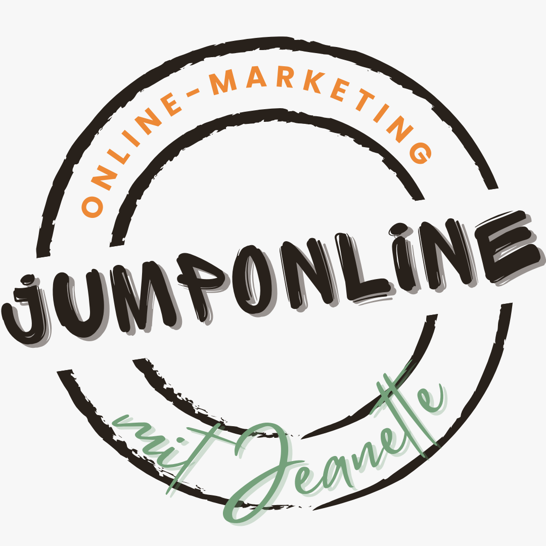 Logo JumpOnline – Jeanette für Online-Marketing mit Jeanette