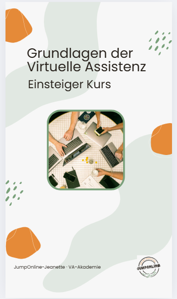 Cover des Basismoduls „Grundlagen der Virtuellen Assistenz – Basismodul“